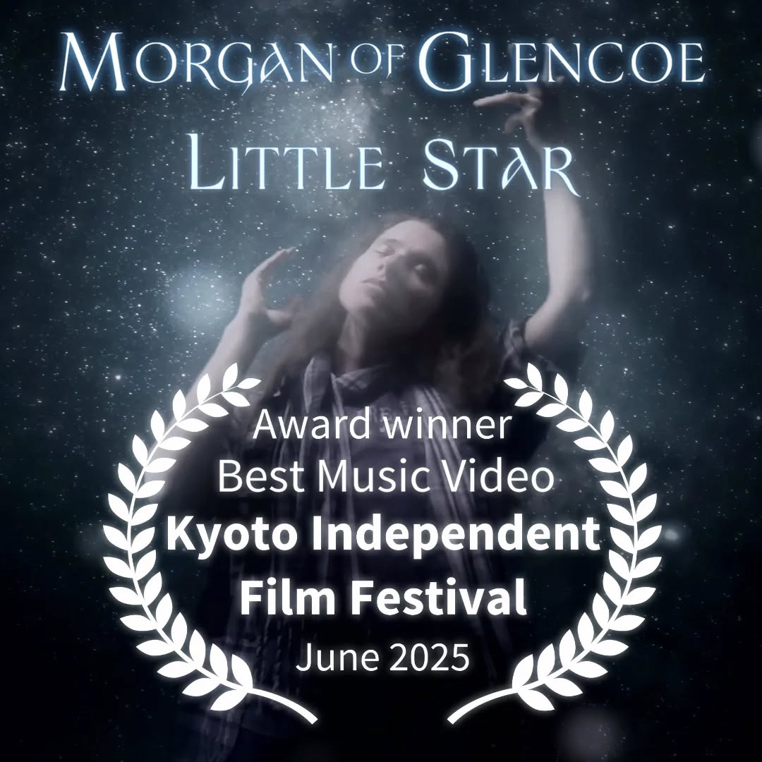 Le clip de LITTLE STAR réalisé pour Morgan of Glencoe, sacré Best Music Video au Kyoto Indépendant Film Festival, Arigatō gozaimasu.
@morganofglencoe
Le clip : http://www.youtube.com/watch?v=h1qdifo1ceo
L'album Étoiles Sauvages : https://www.morganofglencoe.com/produit/etoilessauvages/
@fabienlegeron @morganofglencoe @bansheexuan.mua_visualart @philemon.jdr @ludivinefrnr @drumtopia22
#musicianlife #musiqueceltique #breizh #awardwinners #celticmusic #celticharp #celticrock #breton #harpe #courtmetrage #shortfilm #festival #kyoto #japon #kyotoindependantfilmfestival #morganofglencoe #celticharp #harpe #harp #celt #musicvideo