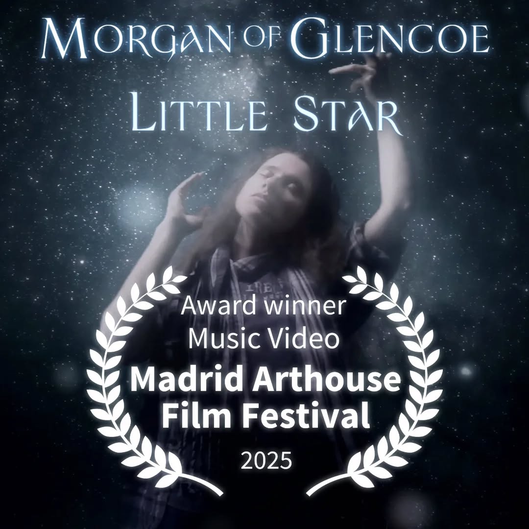 España
Le clip de LITTLE STAR réalisé pour Morgan of Glencoe, prix du clip au Madrid Arthouse Film Festival 2025. On bouge de climat.
@morganofglencoe
@maff.festival
Le clip : http://www.youtube.com/watch?v=h1qdifo1ceo
L'album Étoiles Sauvages : https://www.morganofglencoe.com/produit/etoilessauvages/
@fabienlegeron @morganofglencoe @bansheexuan.mua_visualart @philemon.jdr @ludivinefrnr @drumtopia22
#musicianlife #musiqueceltique #breizh #awardwinners #celticmusic #celticharp #celticrock #breton #harpe #courtmetrage #shortfilm #festival #maffestival #spain #morganofglencoe #celticharp #harpe #harp #celt #musicvideo
