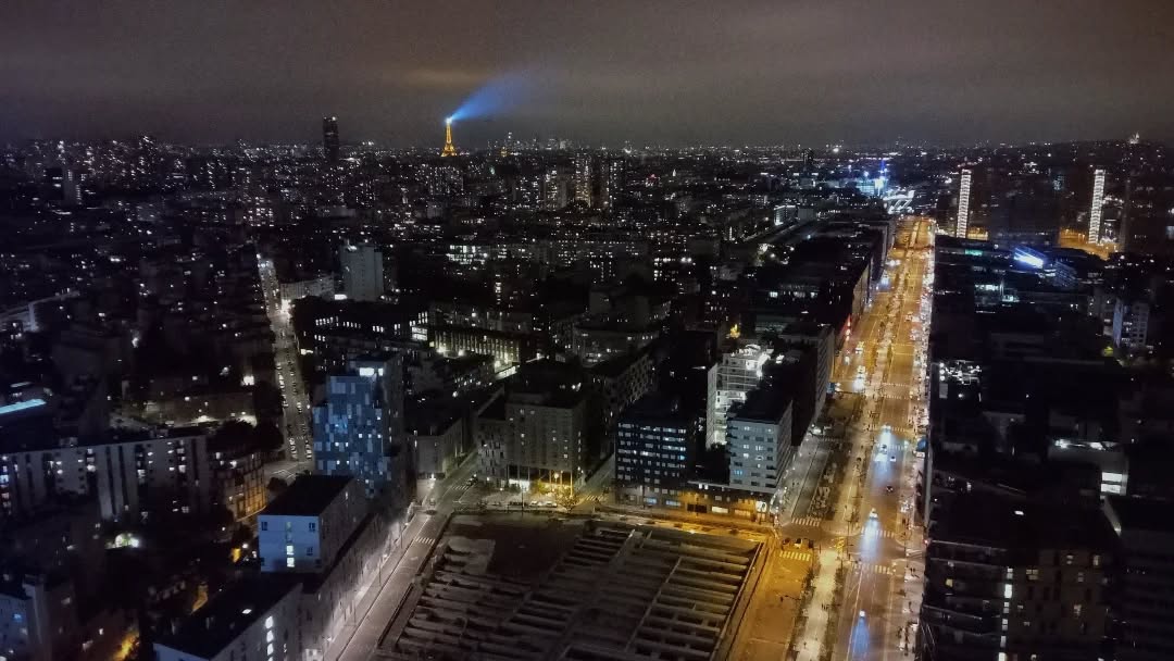 Opening shot of any 90's Hollywood dystopia