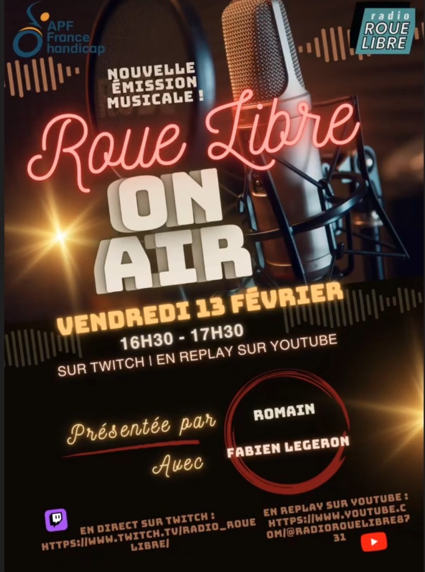 Alors ouais, ça va être disparate :
Invité sur Twitch par les gens de @radio_roue_libre pour causer avec @fagetromain de musique, de son et d'images qu'on fait avec, viendez ce sera rigolo
https://www.twitch.tv/radio_rouelibre
