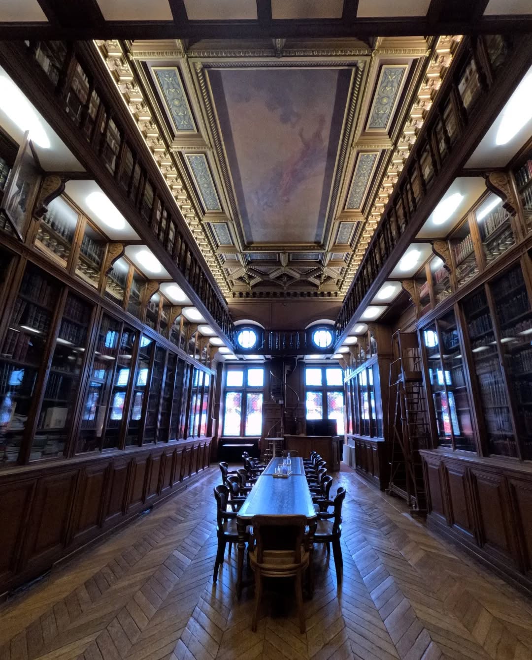 Skewed in a luxurious setting